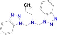 Bis(1H-1,2,3-benzotriazol-1-ylmethyl)(propyl)amine