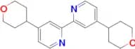 4-(Oxan-4-yl)-2-[4-(oxan-4-yl)pyridin-2-yl]pyridine