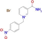 3-Carbamoyl-1-[(4-nitrophenyl)methyl]pyridin-1-ium bromide