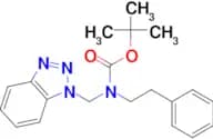 Tert-Butyl N-(1H-1,2,3-benzotriazol-1-ylmethyl)-N-(2-phenylethyl)carbamate