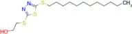 2-{[5-(Dodecylsulfanyl)-1,3,4-thiadiazol-2-yl]sulfanyl}ethan-1-ol