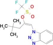 (1E)-1-(1H-1,2,3-Benzotriazol-1-yl)-4,4-dimethylpent-1-en-2-yl trifluoromethanesulfonate