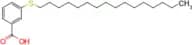 3-(Hexadecylsulfanyl)benzoic acid