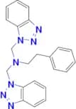Bis(1H-1,2,3-benzotriazol-1-ylmethyl)(2-phenylethyl)amine