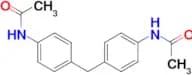 N-{4-[(4-Acetamidophenyl)methyl]phenyl}acetamide