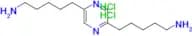 5-[5-(5-Aminopentyl)pyrazin-2-yl]pentan-1-amine dihydrochloride