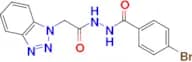 N’-[2-(1H-1,2,3-Benzotriazol-1-yl)acetyl]-4-bromobenzohydrazide