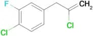 2-Chloro-3-(4-chloro-3-fluorophenyl)-1-propene