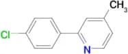 2-(4-Chlorophenyl)-4-methylpyridine