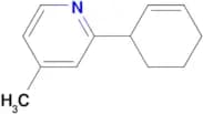 2-(2-Cyclohexenyl)-4-methylpyridine
