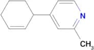 4-(2-Cyclohexenyl)-2-methylpyridine