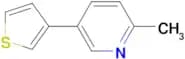 2-Methyl-5-(3-thienyl)pyridine