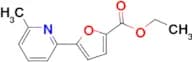 Ethyl 5-(6-Methyl-2-pyridyl)-2-furoate