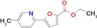 Ethyl 5-(5-Methyl-2-pyridyl)-2-furoate