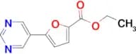 Ethyl 5-(5-pyrimidyl)-2-furoate