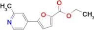 Ethyl 5-(2-Methyl-4-pyridyl)-2-furoate