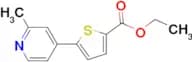 5-(2-Methyl-pyridin-4-yl)-thiophene-2-carboxylic acid ethyl ester