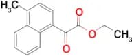Ethyl 4-methyl-1-naphthoylformate