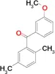 2,5-dimethyl-3′-methoxybenzophenone