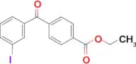 4-ethoxycarbonyl-3′-iodobenzophenone