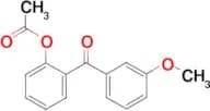 2-Acetoxy-3′-methoxybenzophenone