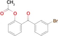 2-Acetoxy-3′-bromobenzophenone