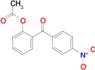 2-Acetoxy-4′-nitrobenzophenone
