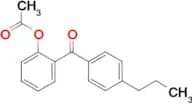 2-Acetoxy-4′-propylbenzophenone