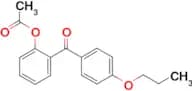 2-Acetoxy-4′-propoxybenzophenone