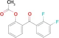 2-Acetoxy-2′,3′-difluorobenzophenone