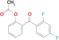 2-Acetoxy-2′,4′-difluorobenzophenone