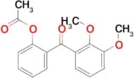 2-Acetoxy-2′,3′-methoxybenzophenone
