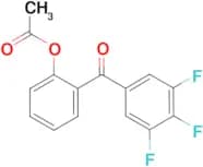 2-Acetoxy-3′,4′,5′-trifluorobenzophenone