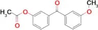 3-Acetoxy-3′-methoxybenzophenone