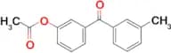 3-Acetoxy-3′-methylbenzophenone