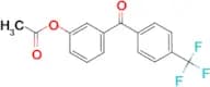 3-Acetoxy-4′-trifluorobenzophenone