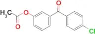 3-Acetoxy-4′-chlorobenzophenone