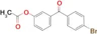 3-Acetoxy-4′-bromobenzophenone