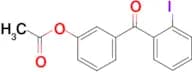 3-Acetoxy-2′-iodobenzophenone