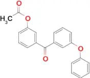 3-Acetoxy-3'-phenoxybenzophenone