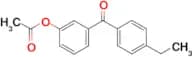 3-Acetoxy-4′-ethylbenzophenone