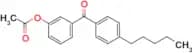 3-Acetoxy-4′-pentylbenzophenone