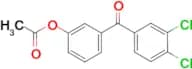 3-Acetoxy-3′,4′-dichlorobenzophenone