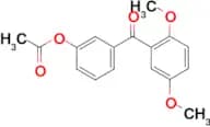 3-Acetoxy-2′,5′-dimethoxybenzophenone