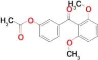3-Acetoxy-2′,6′-dimethoxybenzophenone