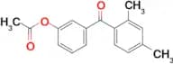 3-Acetoxy-2′,4′-dimethylbenzophenone