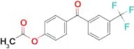 4-Acetoxy-3′-trifluoromethylbenzophenone