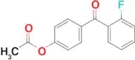 4-Acetoxy-2′-fluorobenzophenone