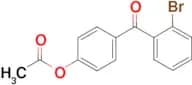 4-Acetoxy-2′-bromobenzophenone