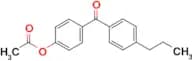 4-Acetoxy-4′-propylbenzophenone